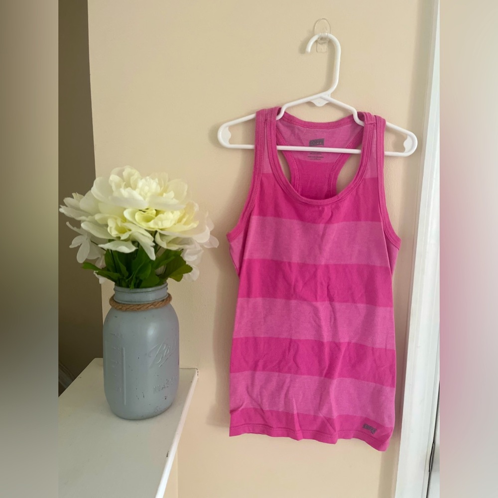 Girls pink tank top